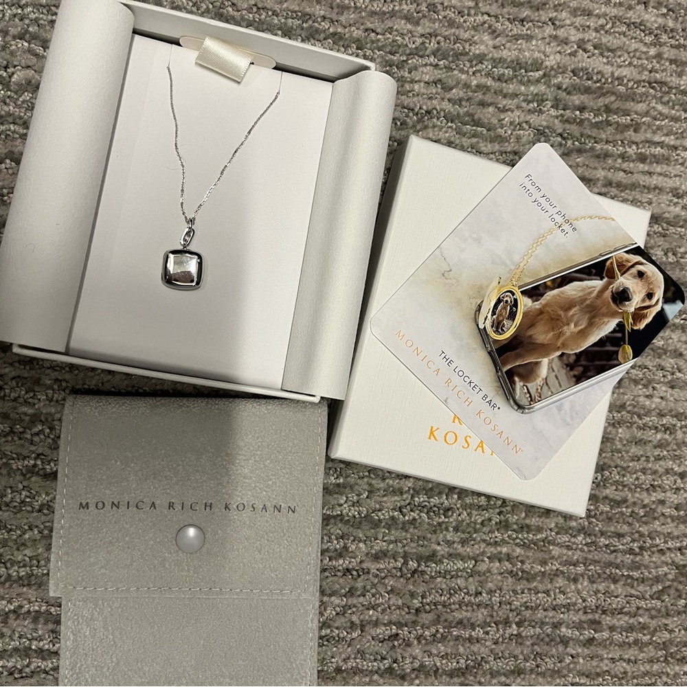 NWT Monica Rich Kosann locket